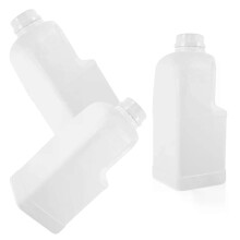 3 st 2l mat plasthink Oljekanna Mjölkkartong Vattenflaska Kaffeförvaring med lock Behållare Ergonomisk