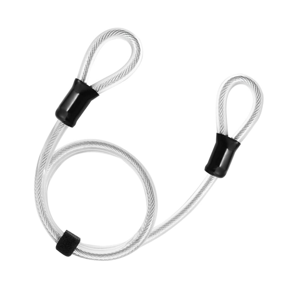 Fahrradschloss Sicherheitskabel Geflochten Langes Doppelschleifenkabel Schnittfest Fã¼R Rennrad Mountainbike 10Mm 2M 6482260292731
