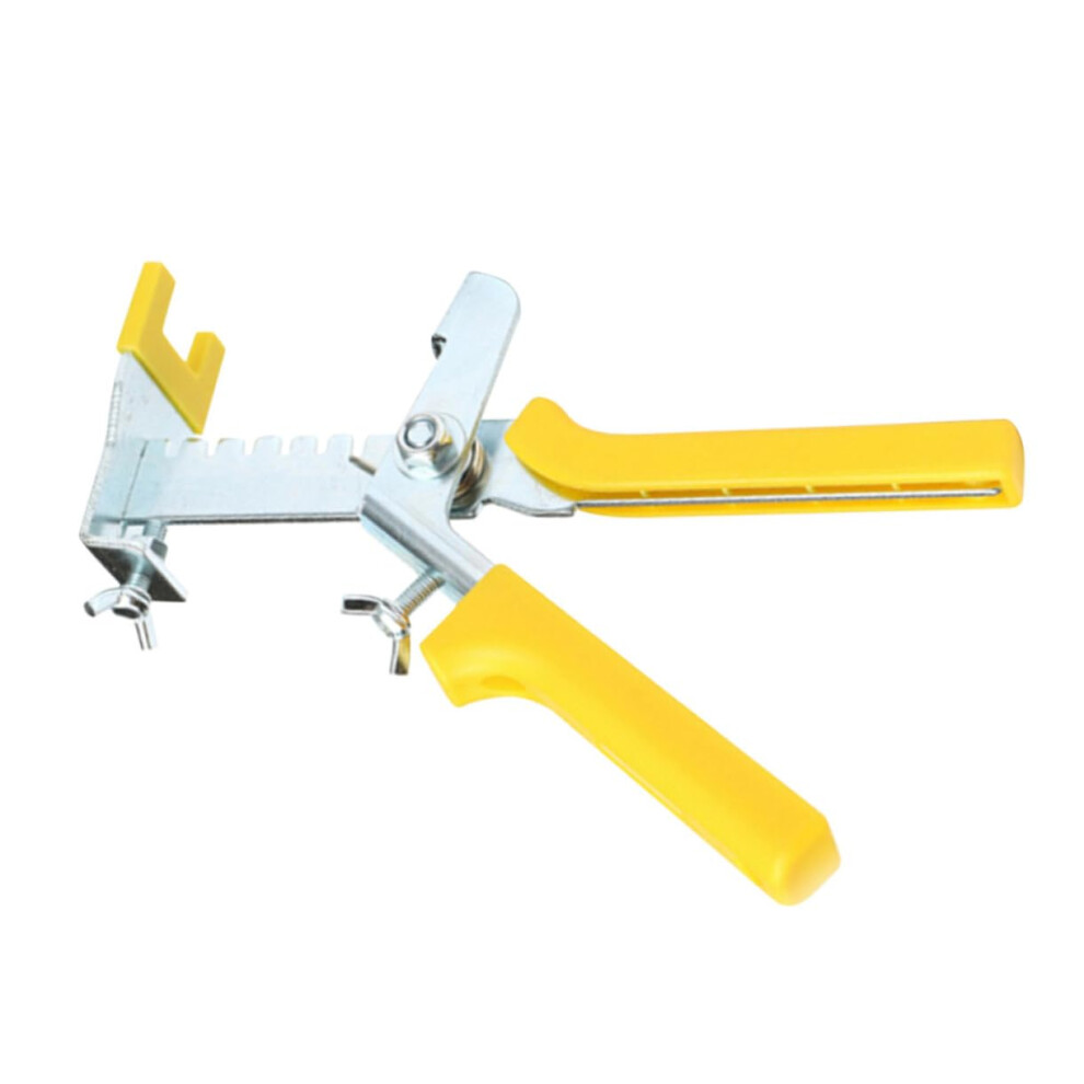 Tile Leveling System With Positioning Leveler And Correction Aid, Yellow Tile Installation Rail For Precise Leveling And Alignment 6482260292755