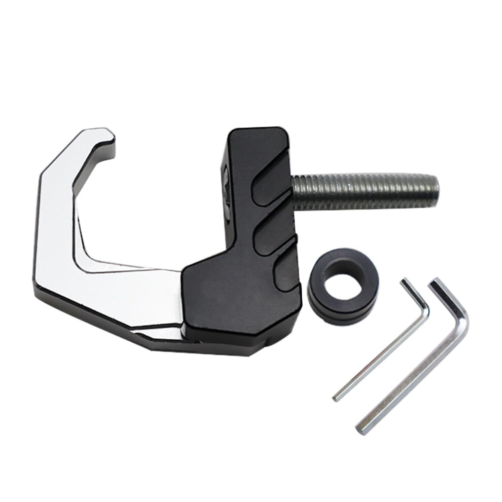Universal Luggage Hook For Electric Scooter, Helmet Holder, Bottle Carrier, Hanging Bag Organizer, Silver 6447073291357