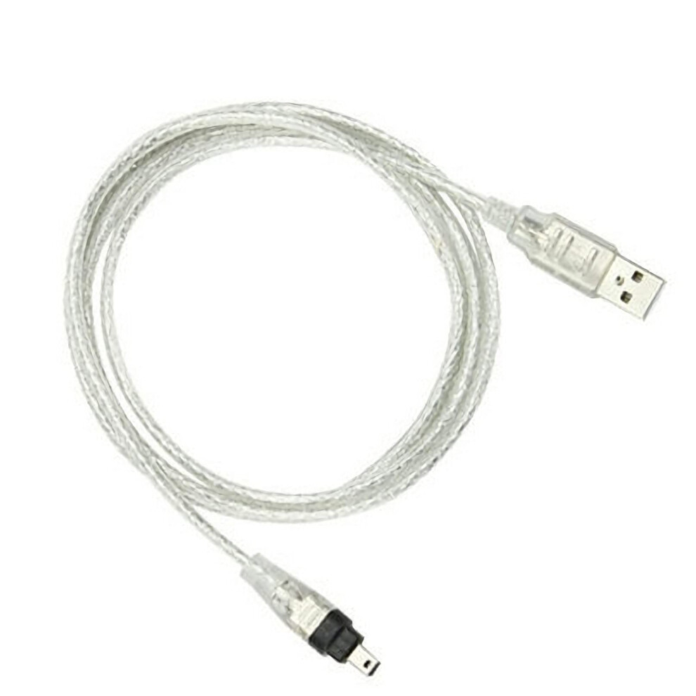 Usb Firewire Cable 1.5M Male To Firewire Ieee 1394 4 Pin Adapter For Sony Dcr-Trv75e Dv Camcorder 6482260293707