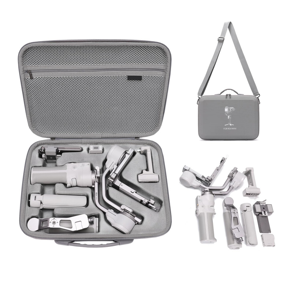 Case Waterproof Portable Carrying Case With Shoulder Strap For Dji Rs 4 Mini Creator Combo 6482260293745