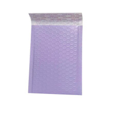 20 Pack Self-Adhesive Bubble Mailers, Purple Padded Envelopes, 13x15cm Shipping Bags for Small Business Packaging