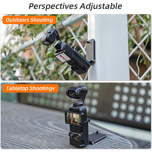 Professional Magnetic Socket Extension Adapter for Pocket3, Adjustable Magnetic Stand with Mounting Base, Durable Design 1