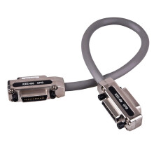 Cable Metal Plug - 1M IEEE 488 Extension Cable, Industrial Data Cable with Metal Cover, GBIP Compatible Connector