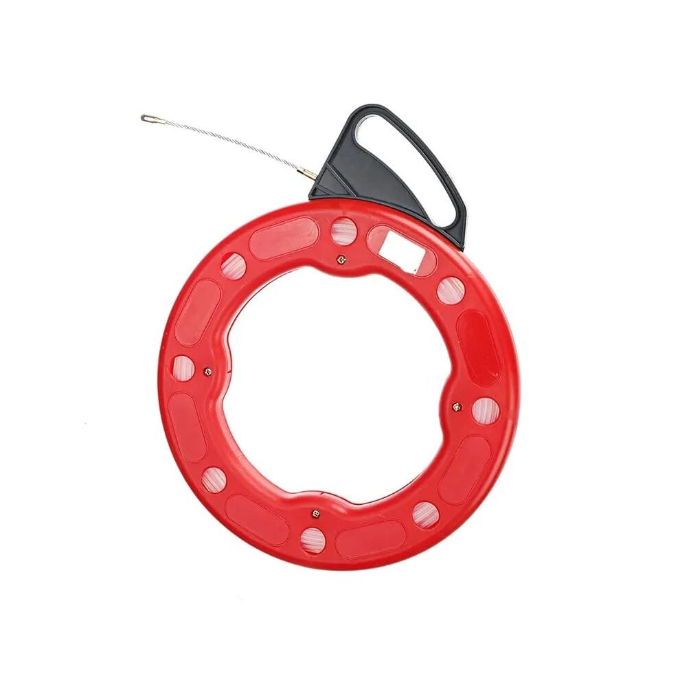 Cable Puller Professional Nylon 30M Flexible Glider Swivel Fish Tape Portable Reel Tool For Wire Pulling And Trunking 6482260294599