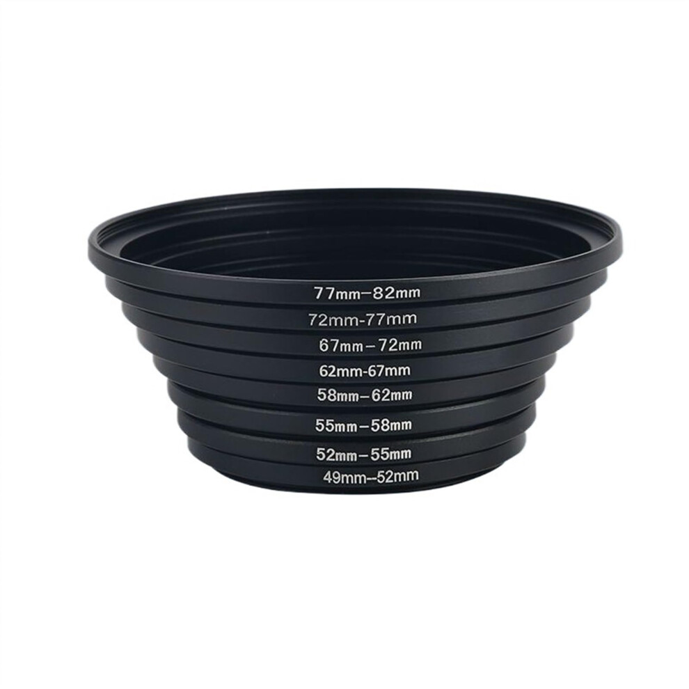 Lens Filter Adapter Ring Step Up Metal Ring 49Mm To 82Mm For Uv Nd Cpl Camera Lens Hood 67Mm 72Mm Compatibility 6482260294902