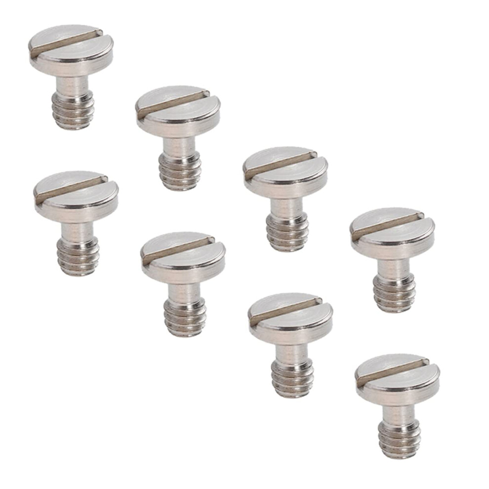 8 Tripod Screws For Quick Release Plate, Lightweight Mounting Screws For Tripods, Monopods And Ball Heads 6447073292323
