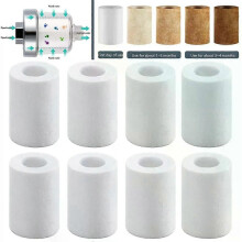 Lot de 4 ou 6 filtres de douche en coton PP pour robinet, purificateur d'eau de remplacement, filtre