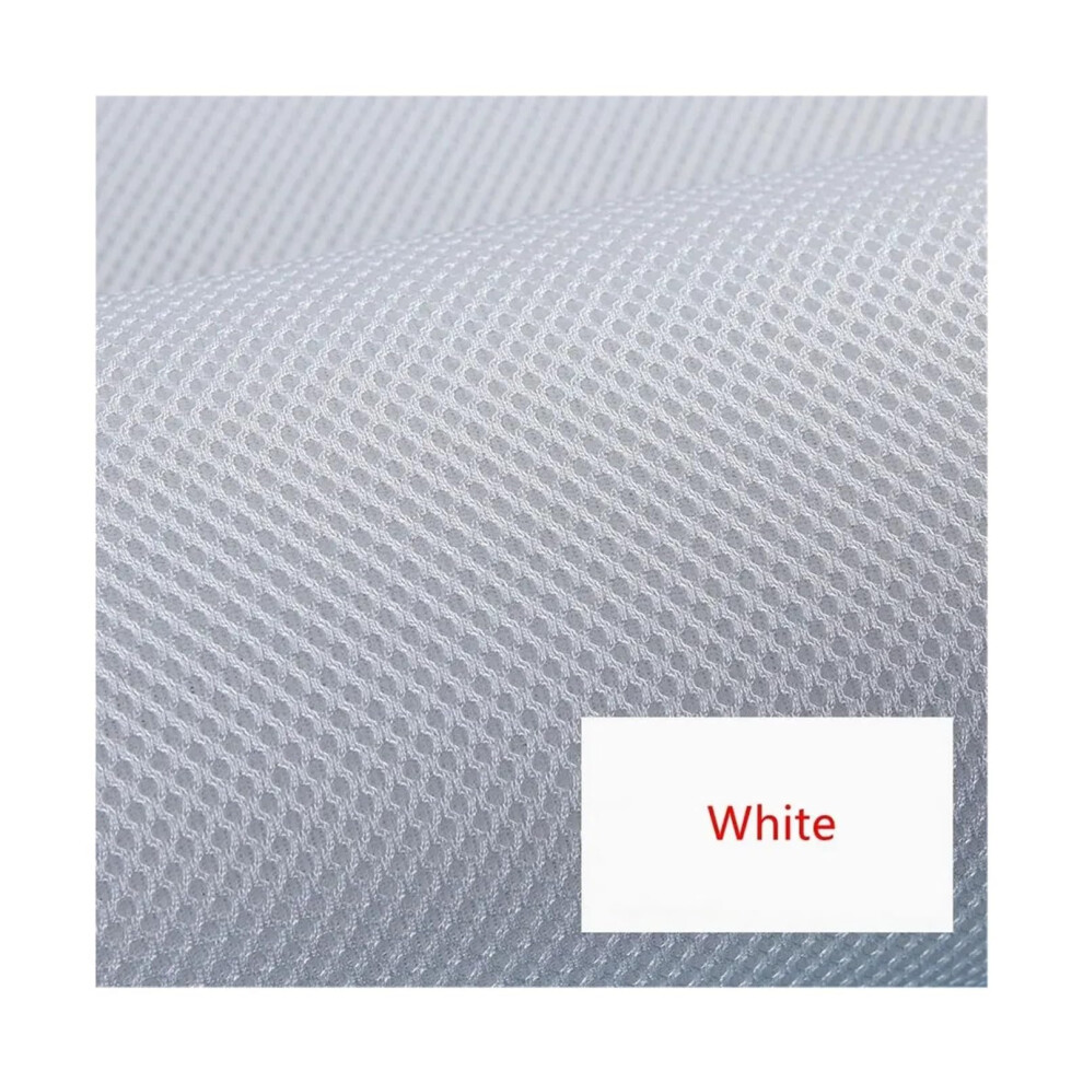 Speaker Grill Cloth 1M X 1.6M Acoustic Mesh Dustproof Soundproof Cover For Diy Upholstery Radio Protection White 6482260296517