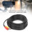 Câble vidéo et d'alimentation BNC+DC 3 conducteurs 30 m Noir 6