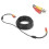 Câble vidéo et d'alimentation BNC+DC 3 conducteurs 30 m Noir 10