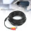 Câble vidéo et d'alimentation BNC+DC 3 conducteurs 30 m Noir 8