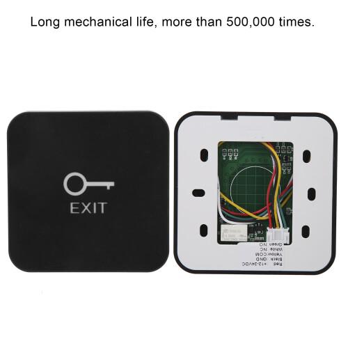 DC12V Touch Release Exit Button NO/NC for Access Control Systems 2