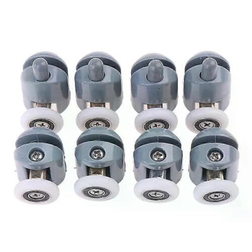 Lot De 4 Poulies De Siège Pour Rameur - Plastique Haute Résistance - Diamètre 43 Mm - Faciles à Installer - Compatibles Avec Vélos D'Appartement Et Appareils De Fitness