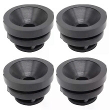 Lot de 4 protections de moteur en caoutchouc noir pour Mazda 2, 3, 6, CX-3, CX-5, P30110238
