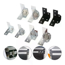 4 stuks wikkelhoek flightcase, beschermende hoekbeugel voor luchtvaarttas, houten dooshoekbeschermer,