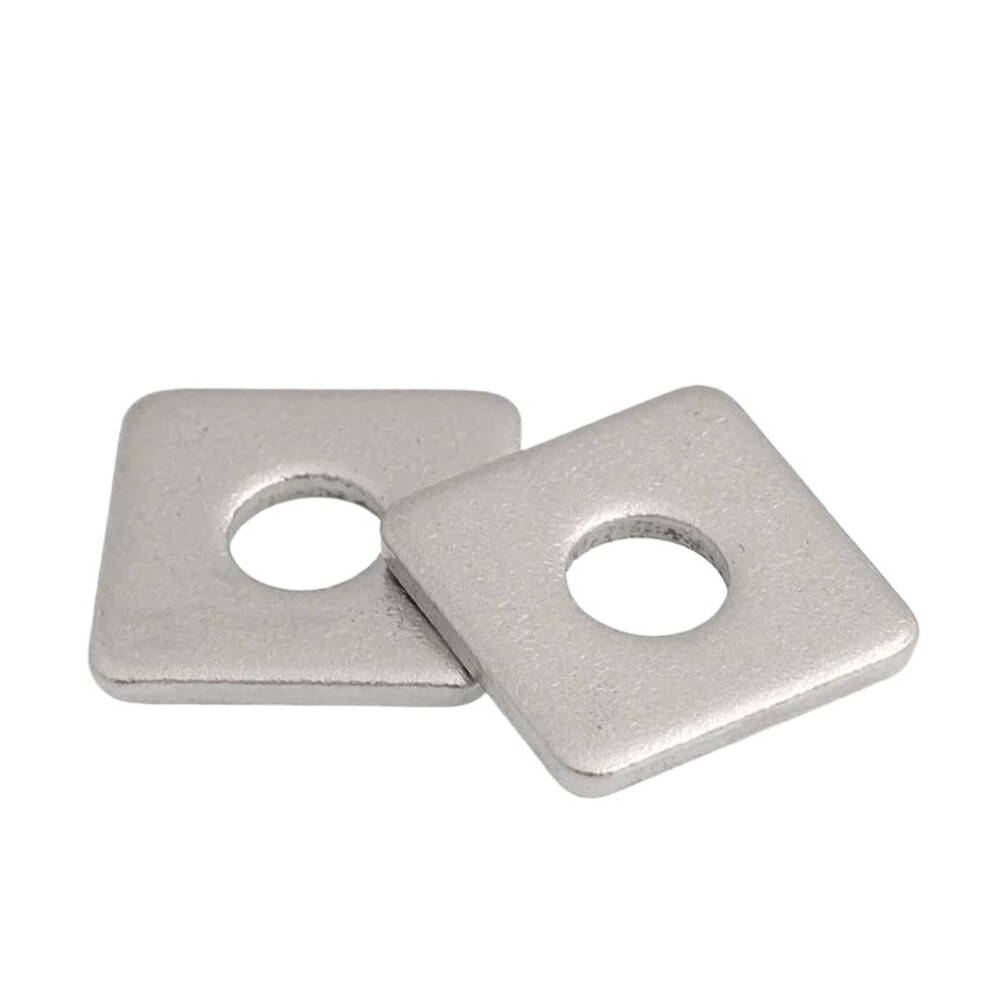M3 M4 M5 M6 M8 M10 M12 M14 M16 304 Stainless Steel Square Flat Washers 10Pcs M12x40x2.0 Pad Spacers 6038364995872