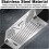 Parallel Scriber Tool for Metal Processing, Dual Purpose Angle and Arc Marking, Square Steel Pipe Cutting Guide 3