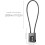 Motorcycle Helmets Combination Lock with Password, Cable Lock for Bicycle Helmets, Backpacks, Luggage Security 3