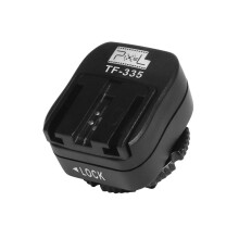 TF-335 Flash Hot Shoe Adapter with PC Socket for Sony DSLR Cameras and Flashguns, Durable Metal Construction