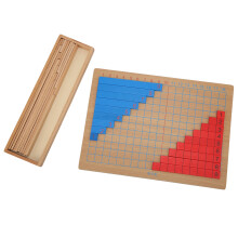 Holz-Mathematikspielzeug Additions- und Subtraktionsbrett für Kinder, 30x21,9 cm