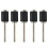 5Pcs Sanding Mandrels 127mm/317mm/635mm Rubber Shank Mandrels Silver 95mm Abrasive Tools Drum Sanding 5