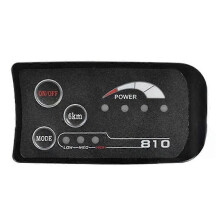 Medidor de pantalla LED inteligente para bicicleta eléctrica S810 de 5 pines, IP65, 36 V