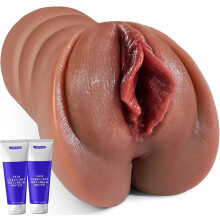 Sex Toys Male Masturbator, Extended Upgraded, 725g Weight Realistic