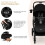 KINDERKRAFT - Cochecito combinado YOXI - 4 ruedas - Negro 6