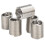 5 pièces d'inserts filetés M22x2.5x2D 26.2-26.8mm argenté 9