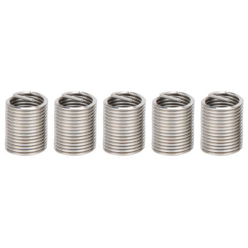 5 pièces d'inserts filetés M22x2.5x2D 26.2-26.8mm argenté 1