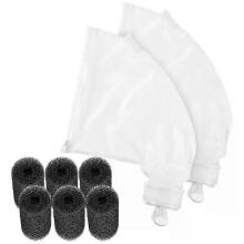 ABUP-Pool Cleaner Delar 2 All Purpose Filterpåse För Polaris 280 480 Med 6 Styck Svansskrubberbyte