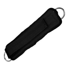 Verstellbare Neopren-Fitness-Fußgurte für Beine & Hüfte 26x8cm Schwarz