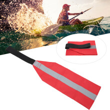 Roter Kayak-Sicherheitsfahne mit reflektierendem Streifen, 37x13 cm
