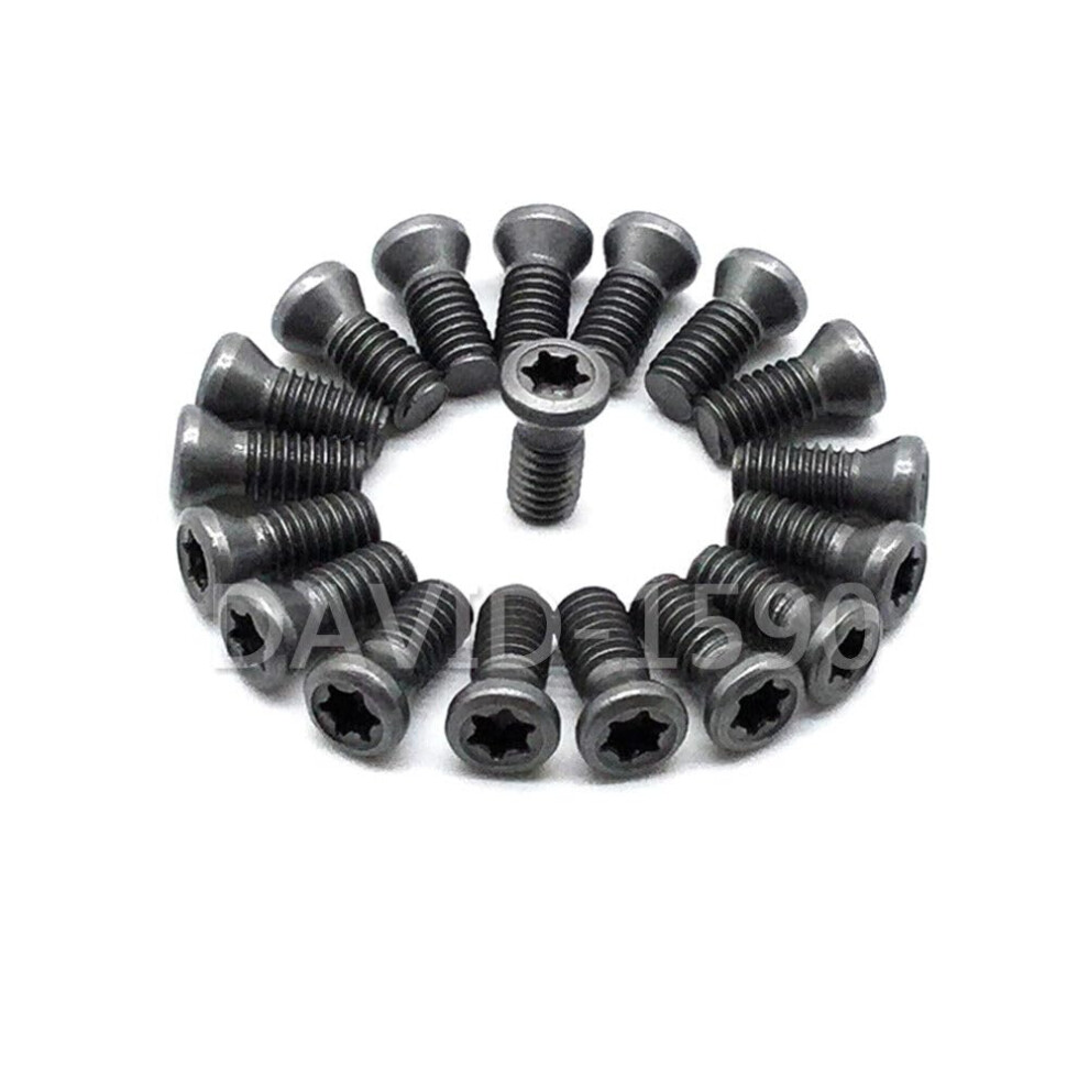 Torx Screws for Replacing Rotary Tools with Carbide Inserts, M2.5 x 7mm, Durable and Precise Fit-image-OPC-PK87YJ2-NEW