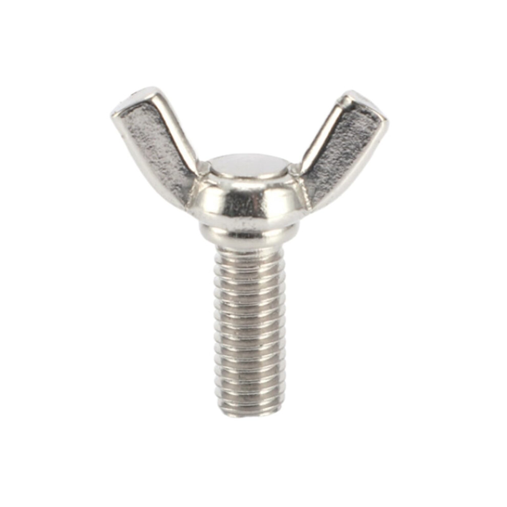 M3 M4 M5 M6 M8 M10 M12 Stainless Steel Wing Screws Pack Of 5, Hand-Tightening Thumb Screws M12 X 25 Mm 6482260299457