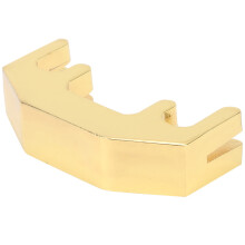 Tragbarer Gold-Violinenstummerschutz für alle Größen, einfache Installation, Geräuschlenkungsgerät