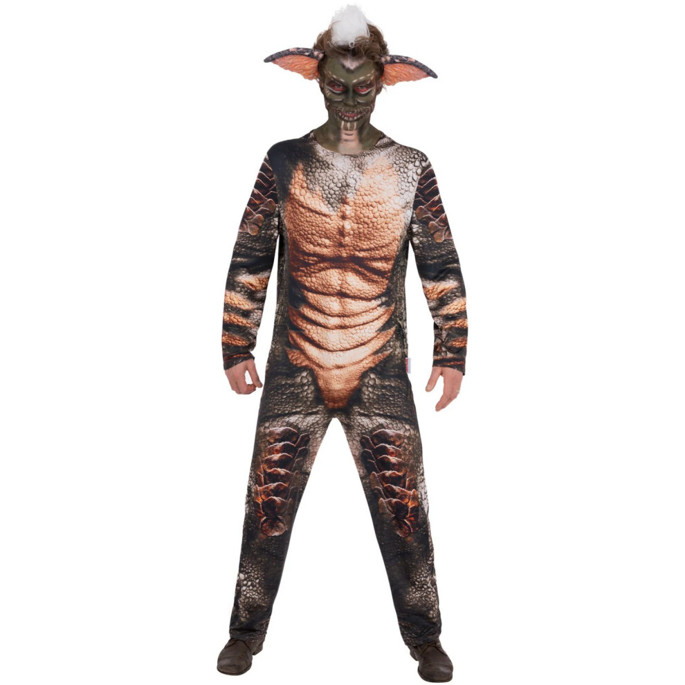 Smiffys Unisex Green (L, ) Adult Gremlins Stripes Costume