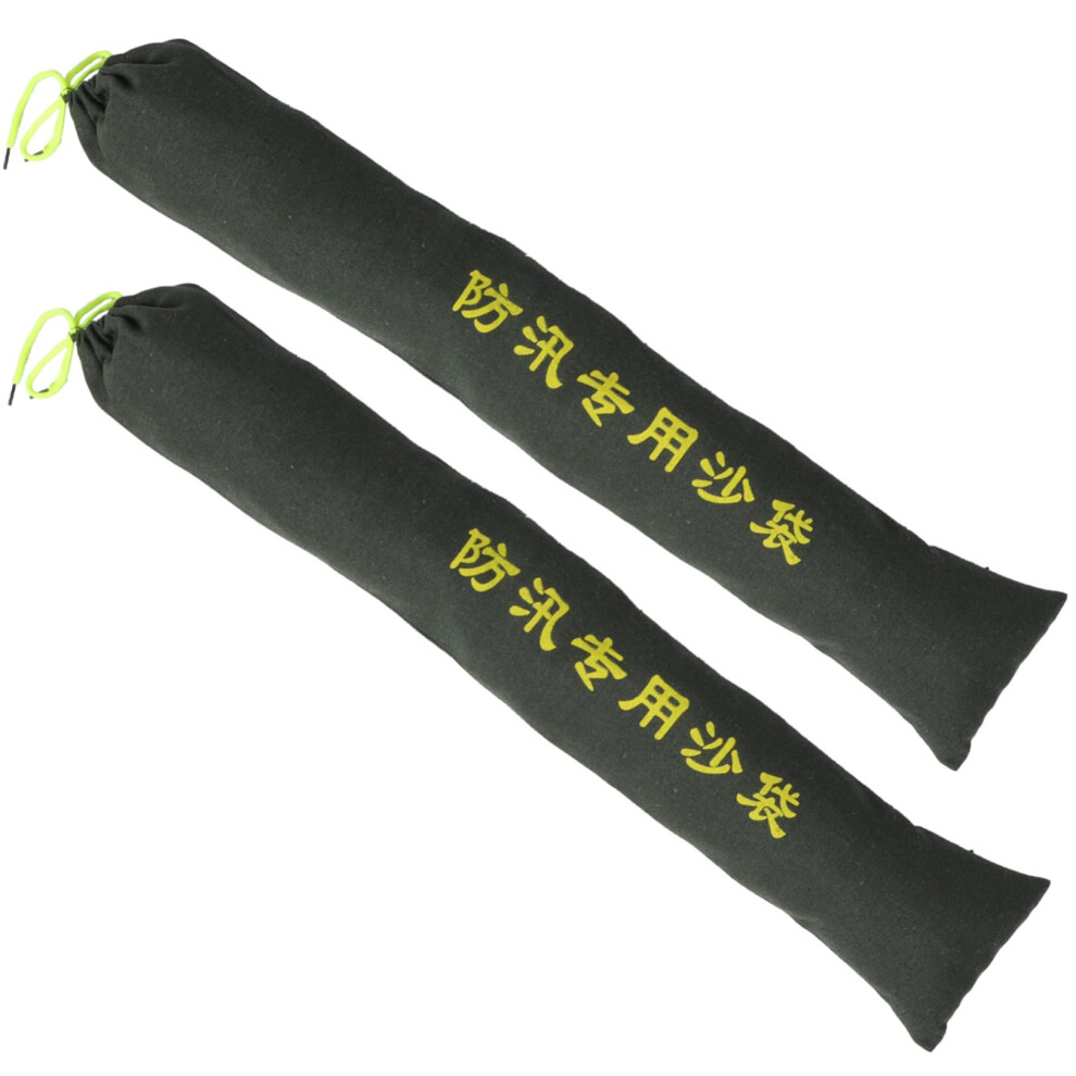 2-Piece Flood Protection Sandbags, Durable Flexible Barrier For Garden And Garage, Fillable Water-Resistant Flood Defense 6447073295522