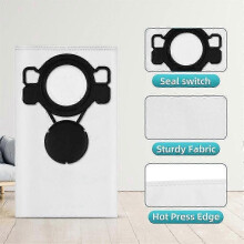 Replacement Filter Bags for the Large Capacity Makita VC4210L Wet/Dry Dust Extractor/Vacuum Model