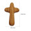 2 Pcs Olive Wood Handheld Wall for Home Rustic Decor 3