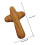 2 Pcs Olive Wood Handheld Wall for Home Rustic Decor 2
