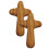 2 Pcs Olive Wood Handheld Wall for Home Rustic Decor 5
