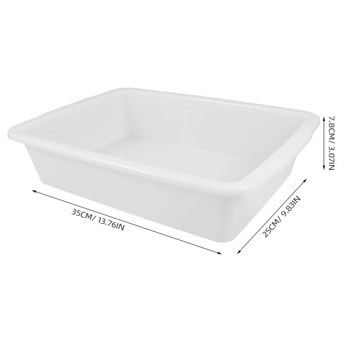 Anti-Leak Tray Containment Tray Plastic White 1