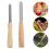 2pcs Pear Pitter Tool Silver Wooden Handle Cooking Gadgets 9