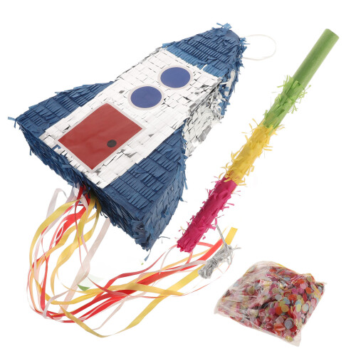 Birthday Decorations Astronaut Airplane Pinata Space Battery