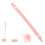 Einfaches Silikon Stylus Schutzhülle Pink Für 5