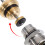 Water Heater Services Valve Kits Valve Core Golden Copper 1pack 8