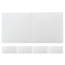 Windshield Sticker Applicator Transparent Pvc 5pcs